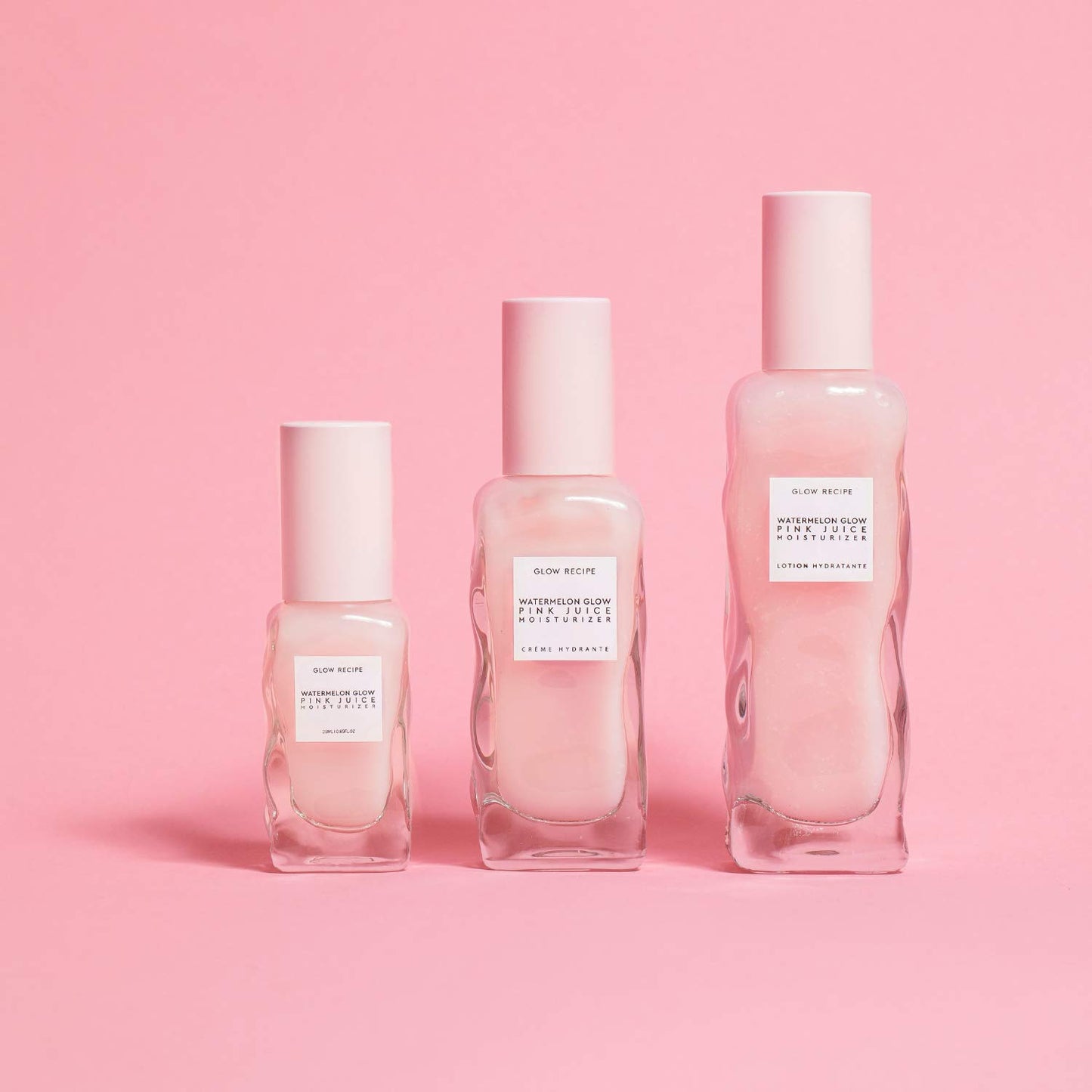 Glow Recipe Post Sun Rescue Routine - Avocado Recovery Serum (30ml) + Watermelon Pink Juice Moisturizer (25ml) + Pink Dream Body Cream (200ml) + Ultra Fine Mist (75ml)